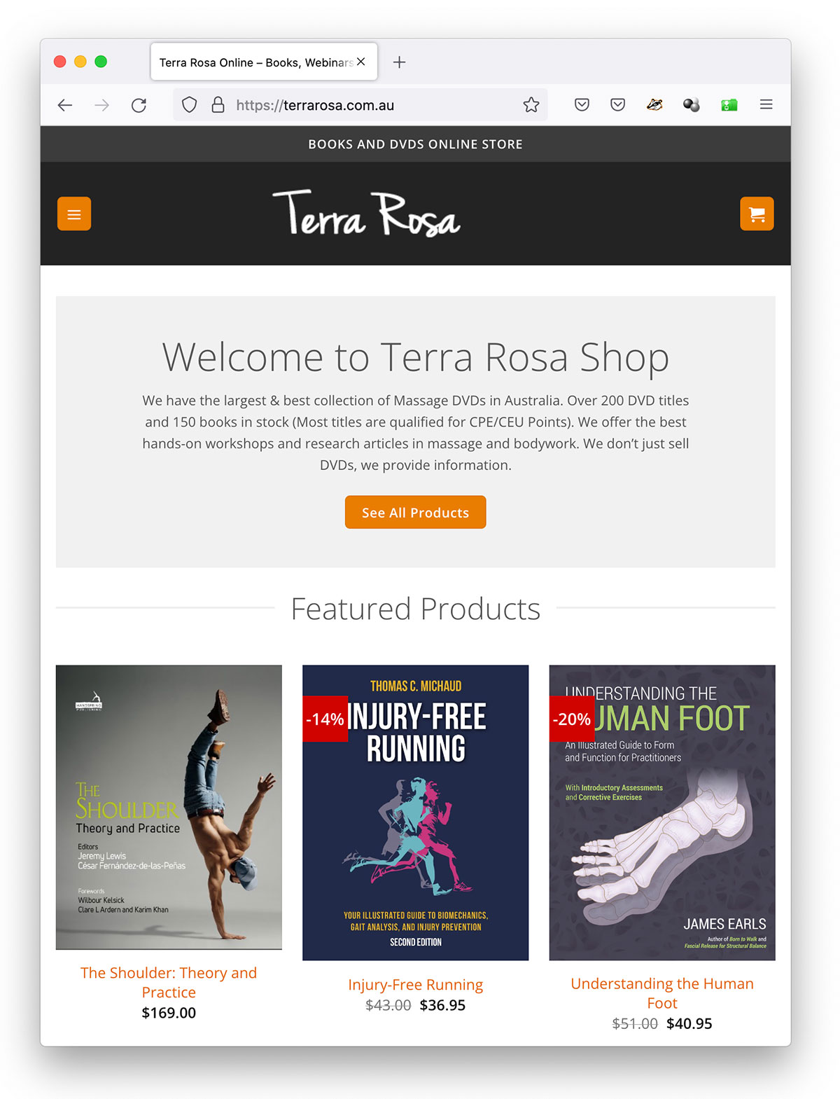 Terra Rosa Book Store